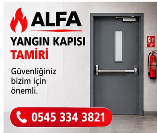 Ataşehir Yangın Kapısı Tamiri